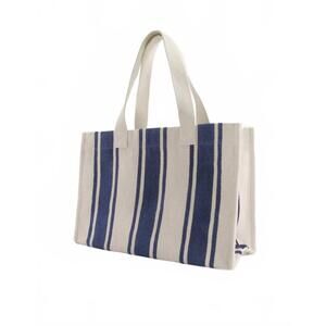 NEW HARTFORD women's emilio woven bag in navy blue